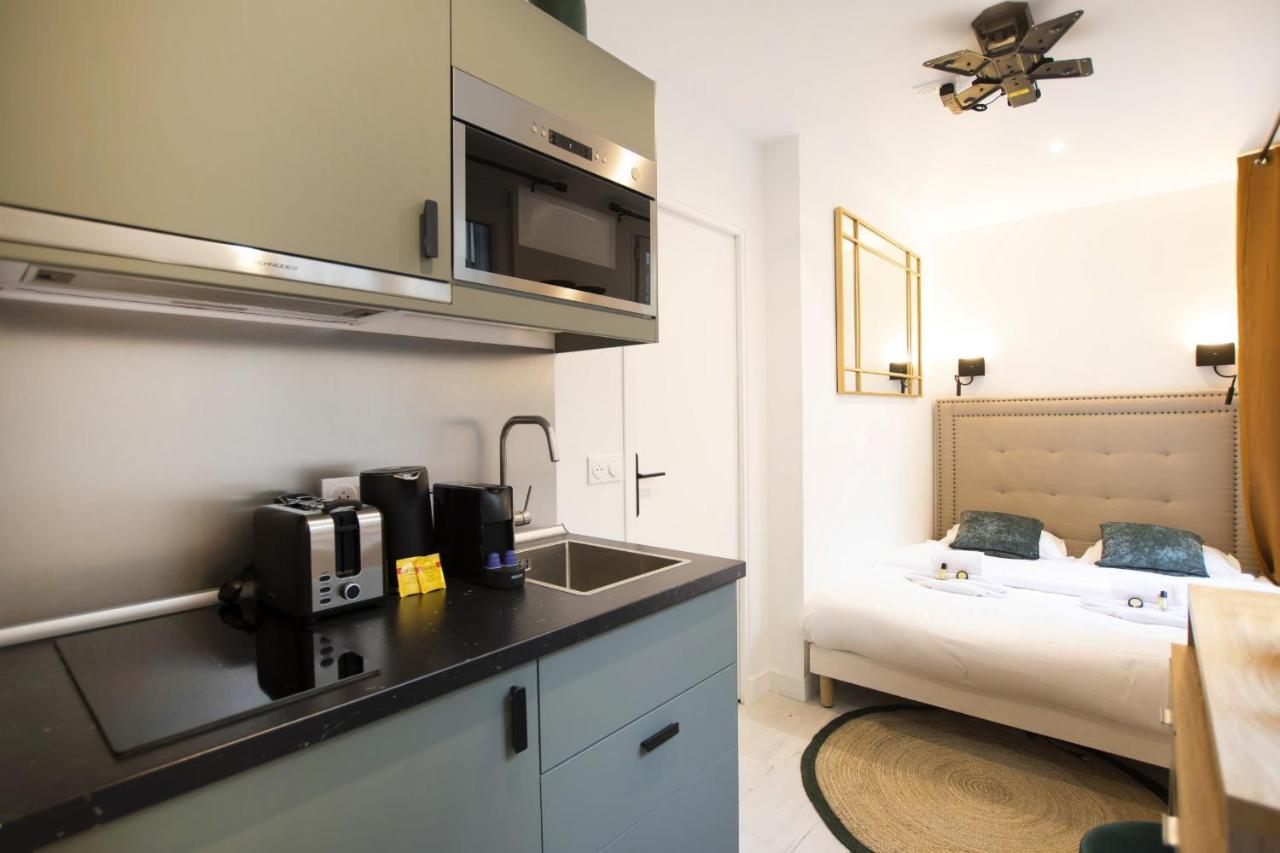 Guestready - Studio With Jacuzzi In The 10 Th Apartamento París Exterior foto
